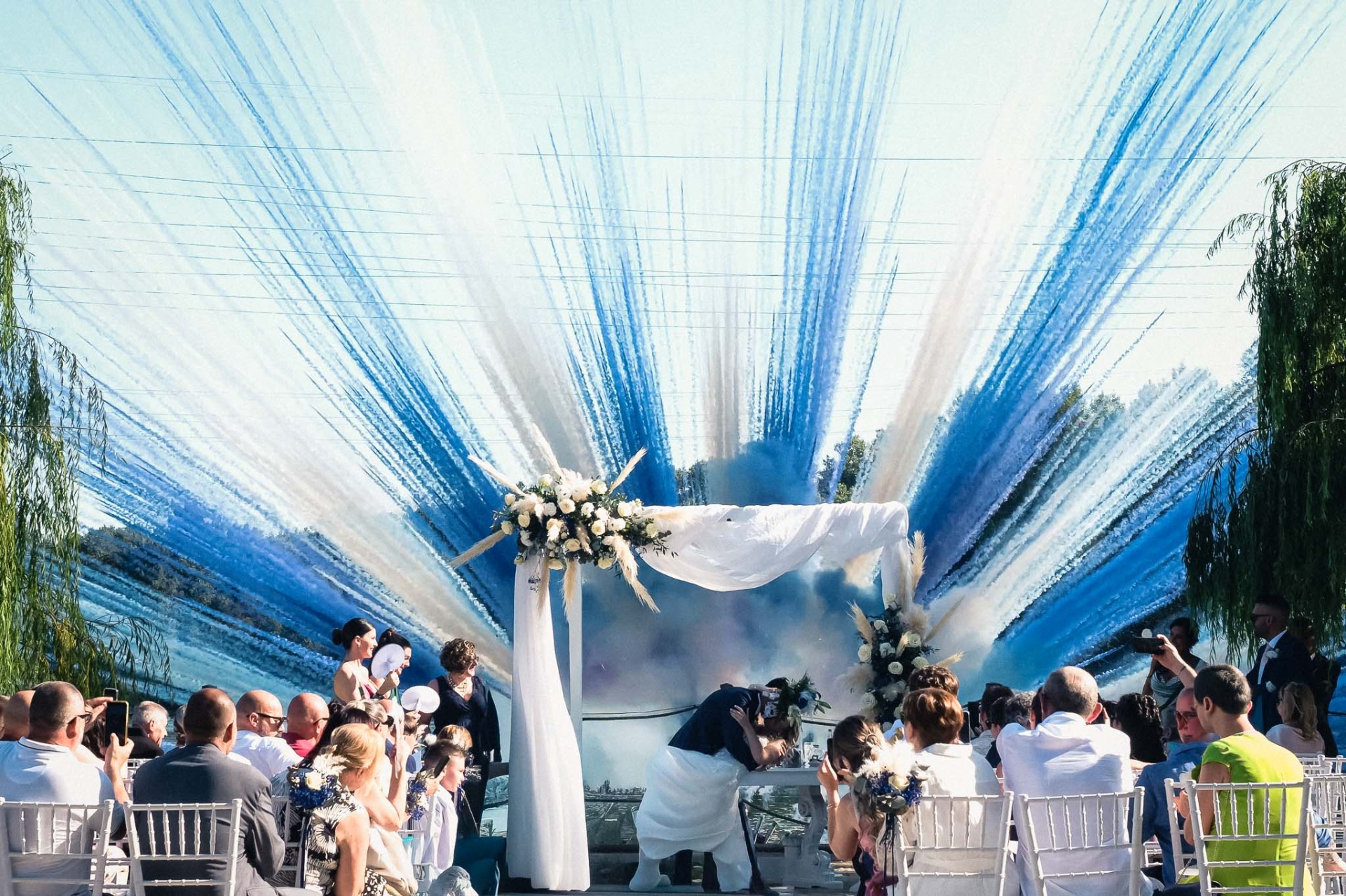 wedding photography session at Lake Garda + erial drone photography of Lake Garda, Verona